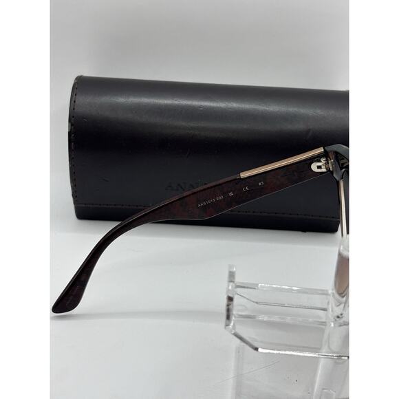 Anne Klein AKS1013 Sunglasses Brown Gradient Oversized Women w/ Case main image 5